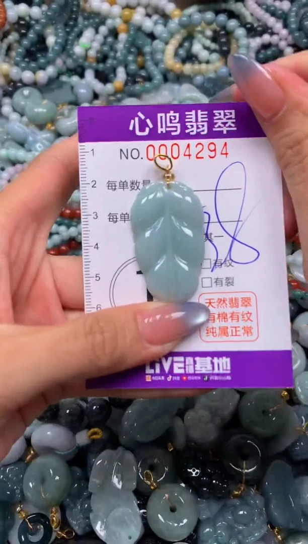 颈饰未镶嵌翡翠闪购004294