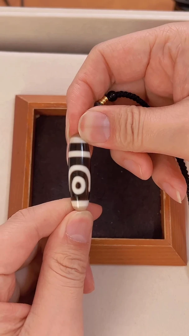 未镶嵌颈饰玛瑙/玉髓行运朱砂全手如意二39.7*11.5