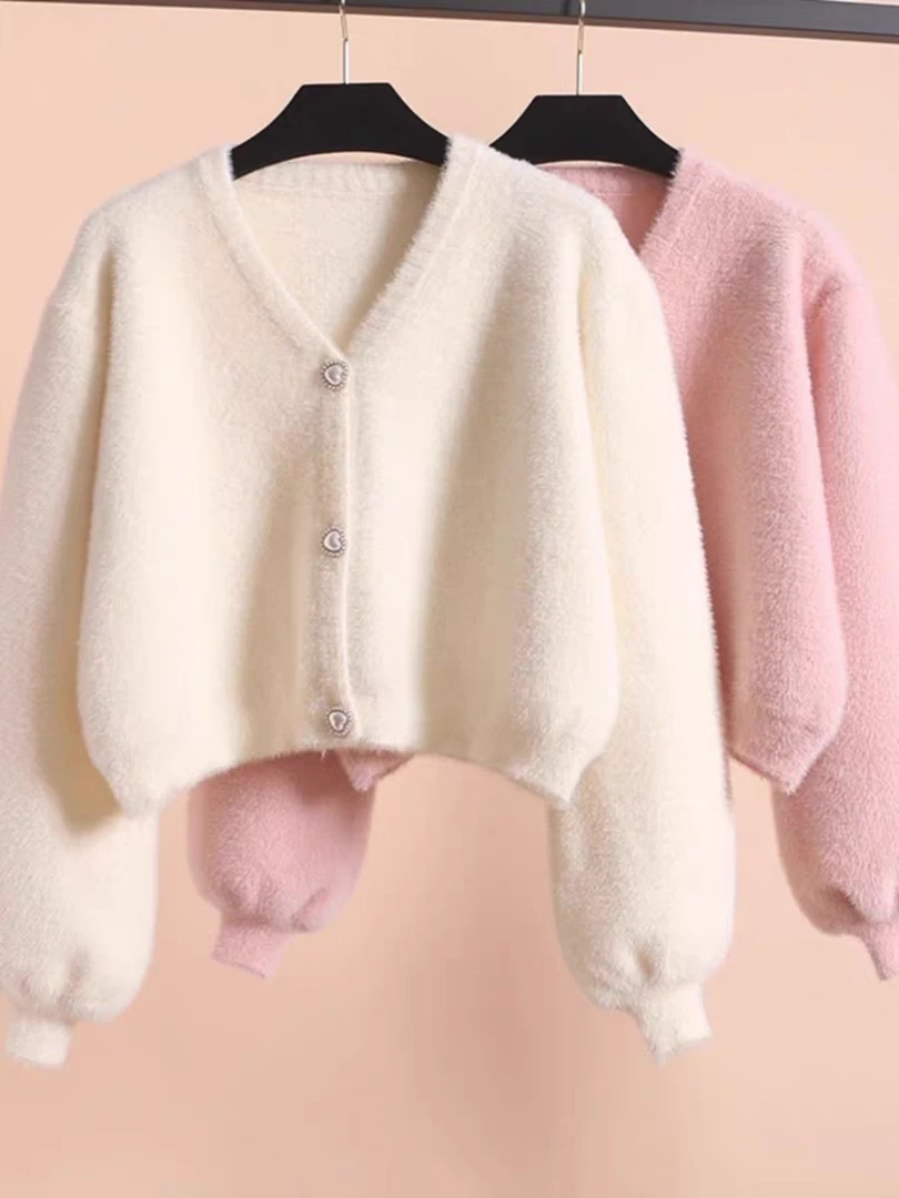 351-400毛针织衫短款