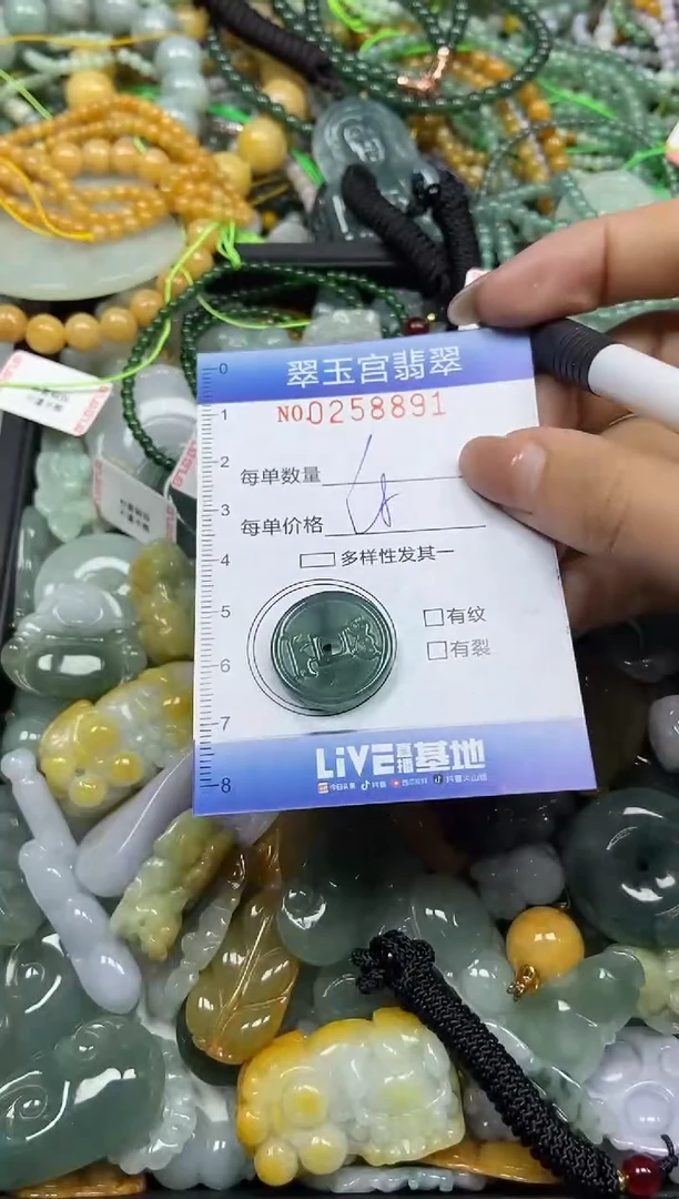 颈饰未镶嵌翡翠闪购C0258891