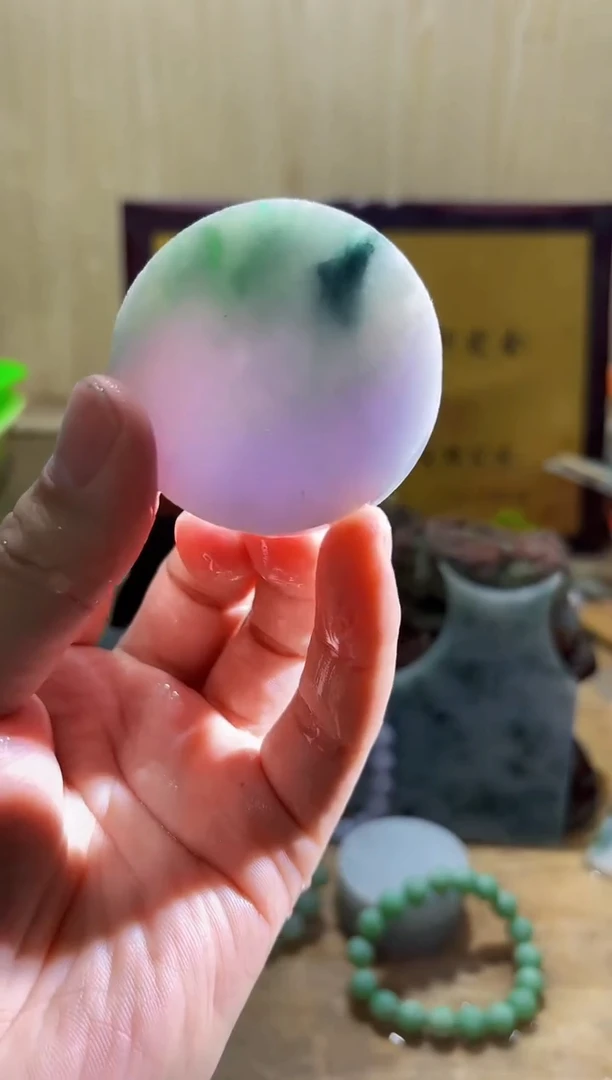 颈饰未镶嵌翡翠A货常星4457