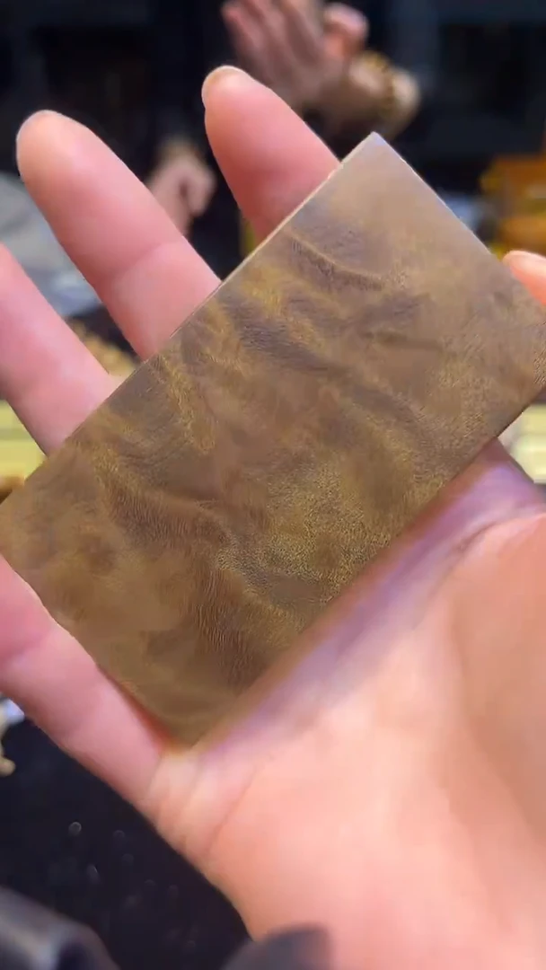 金丝楠无事牌手把件