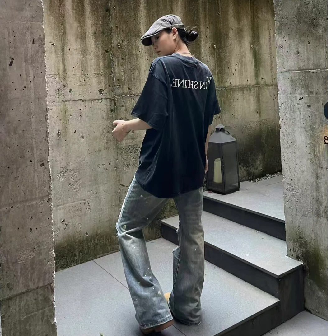 白泥 三彩 黑牛 武士 铆钉男女同款鞋子马 户同款鞋子