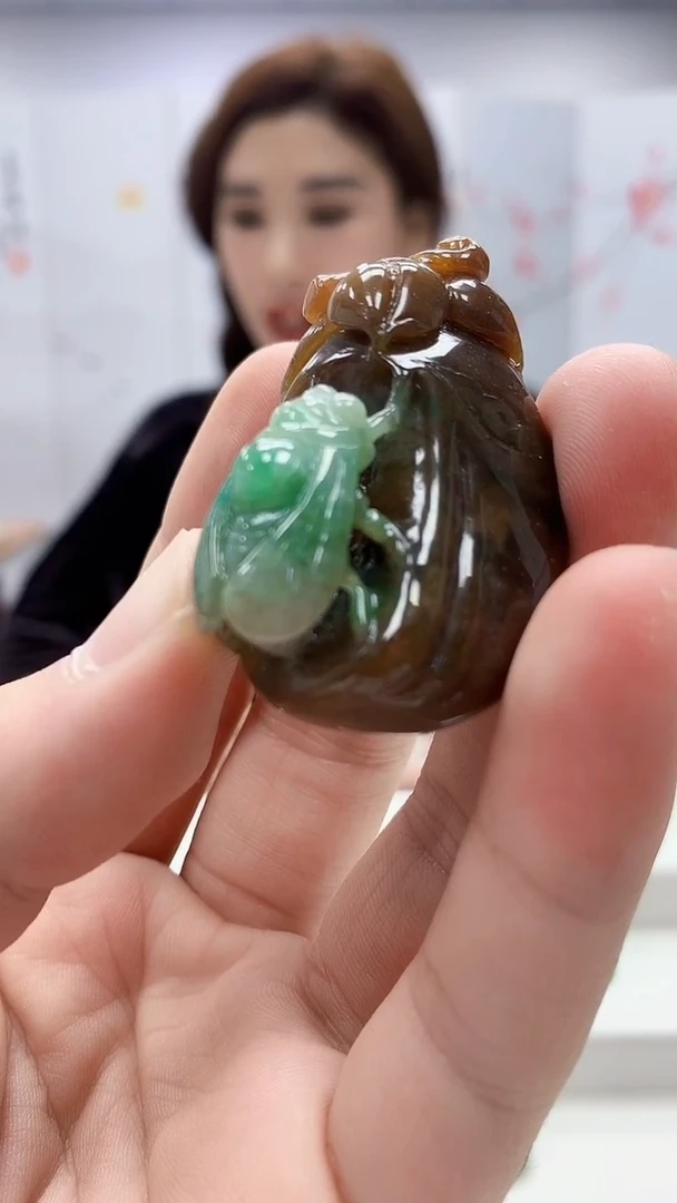 定制翡翠未镶嵌4829bb-毛货挂件33