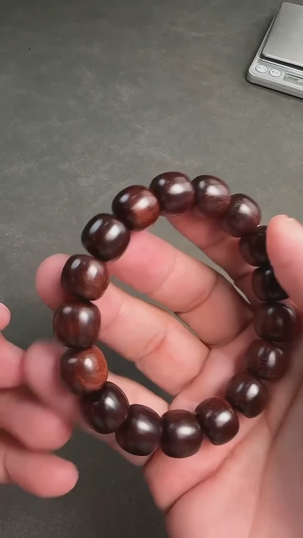 手串/手链黄花梨/降香黄檀一**虹436023-12x13黄花梨