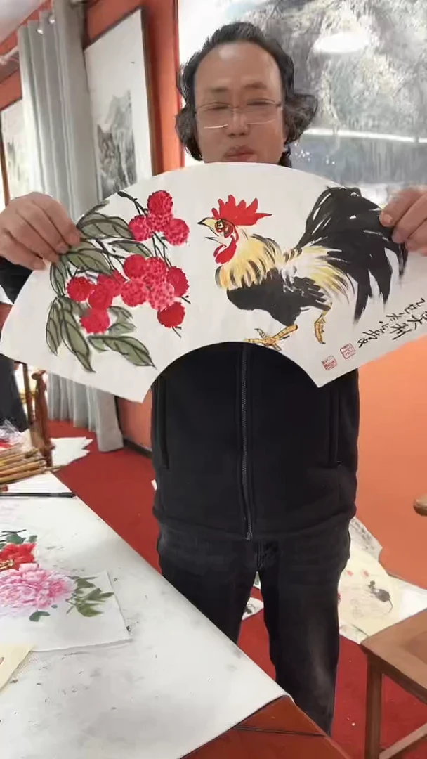 国画李火庆/国画/花鸟