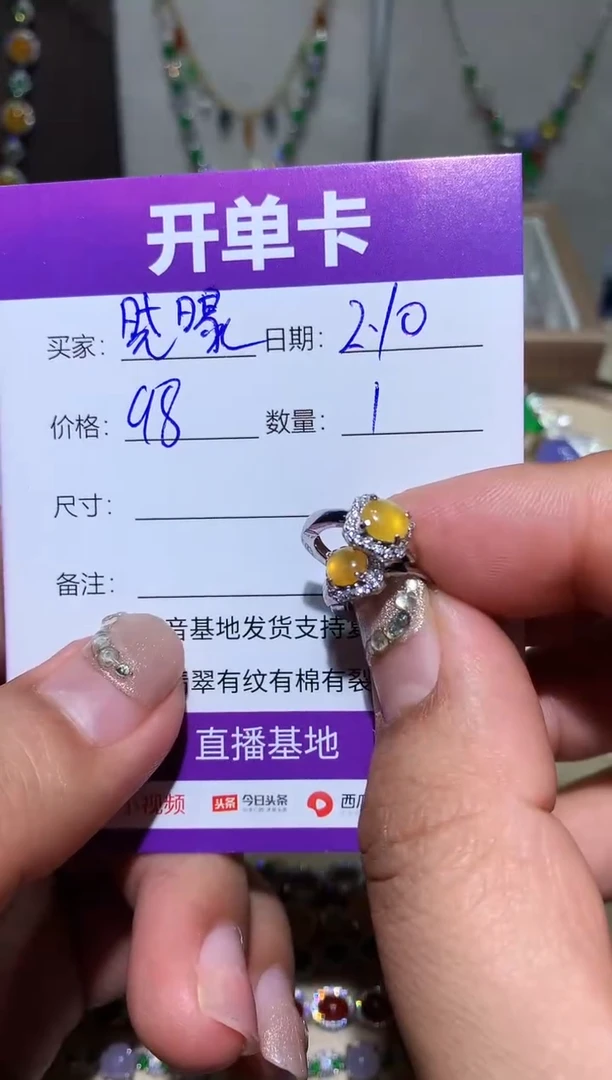 【闪购商品】翡翠挂件未镶嵌 晓暘
