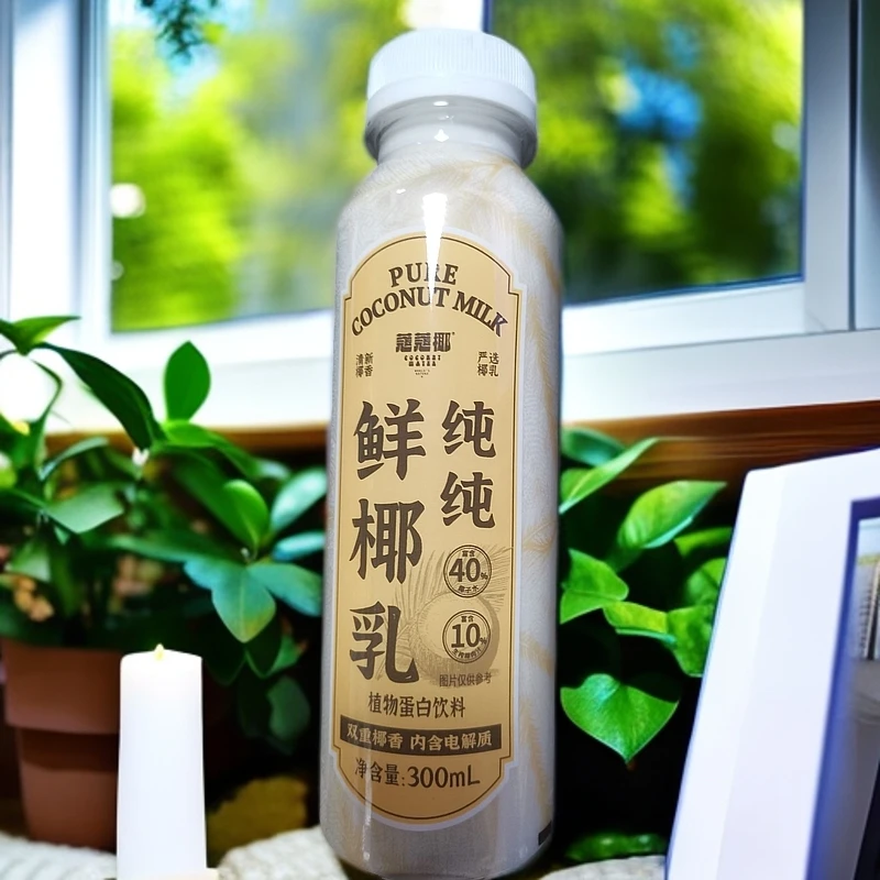 陆陆专属【25.3.25到期】纯纯鲜椰乳300ml*7瓶