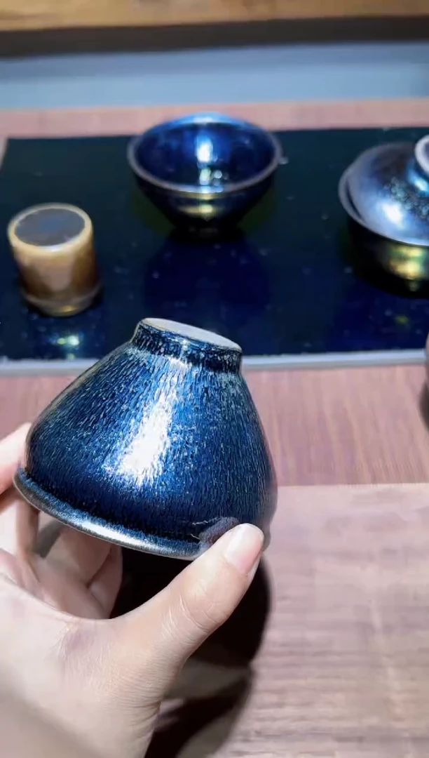 茶盏57七彩大宗师-谢贞生