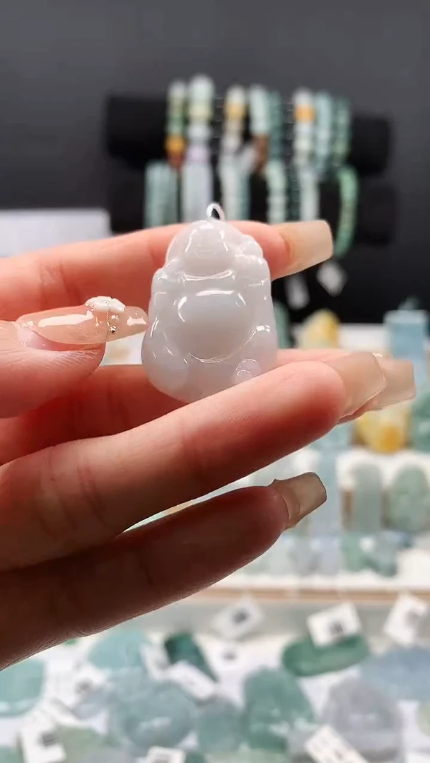 吊坠(不含链)未镶嵌翡翠99财神爷