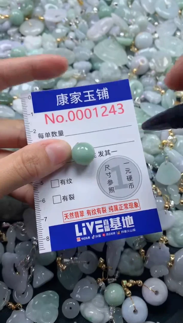 颈饰未镶嵌翡翠1243