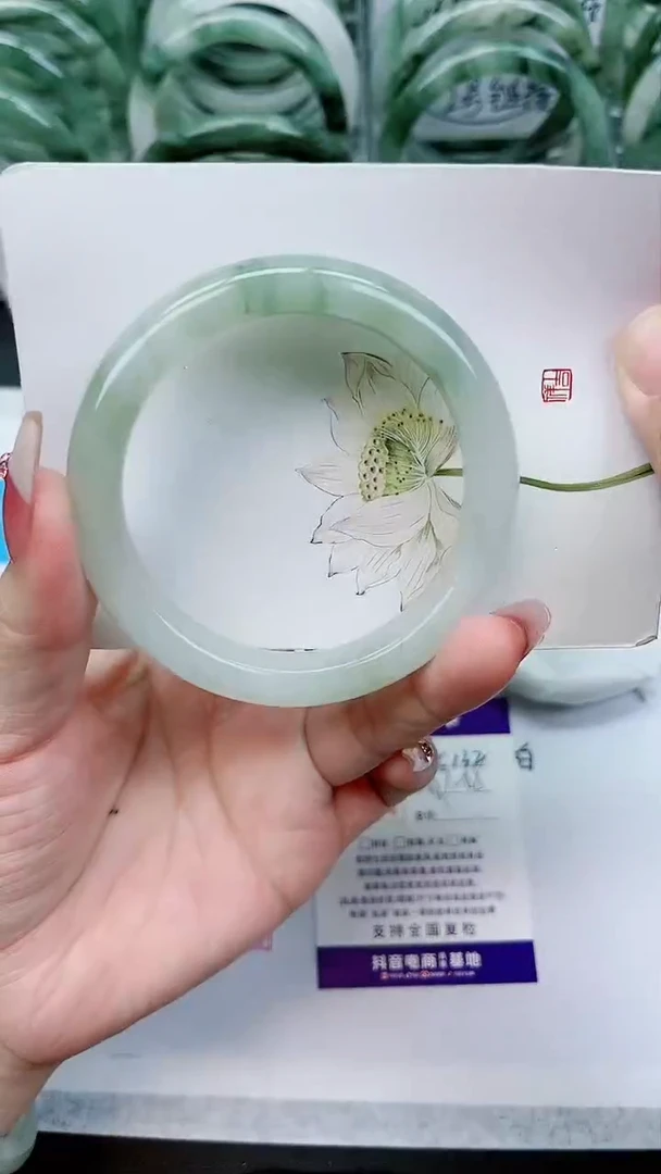 【闪购商品】石英质玉手镯未镶嵌C132号/57-58圈