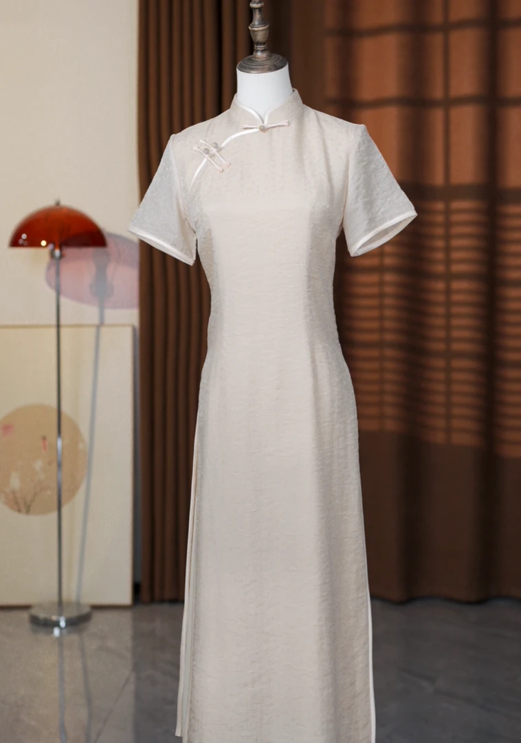 雅木 云汐 A版春夏款气质日常优雅款旗袍（衣长120cm左右）