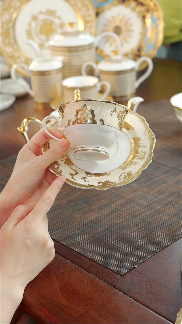 瓷片咖啡杯碟 福利价微瑕