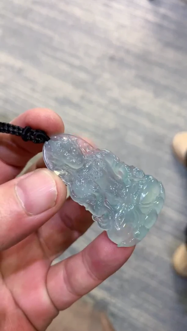 颈饰未镶嵌翡翠天然A货翡翠