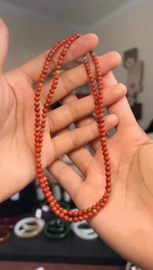 颈饰未镶嵌南红玛瑙南红多圈