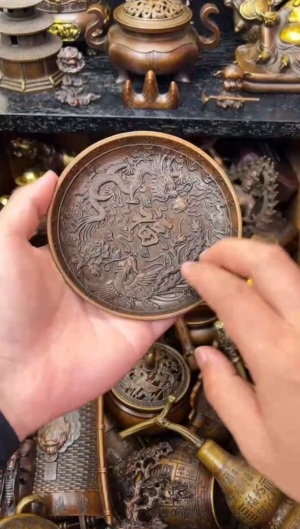 鹏哥铜器摆件  铜器摆件