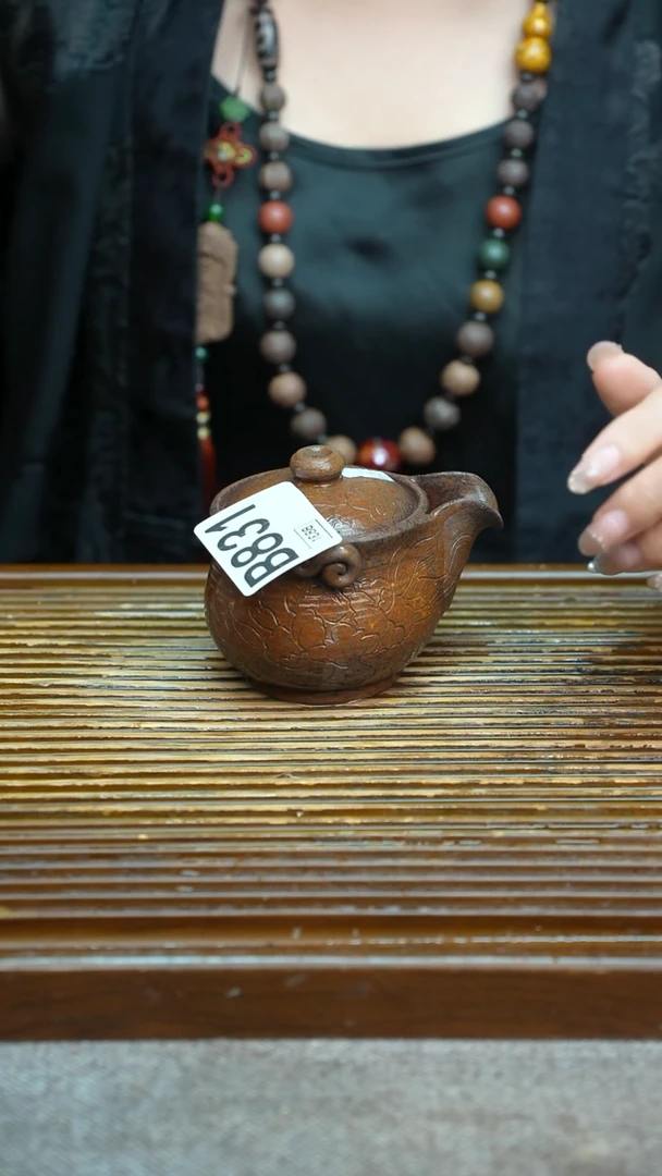 万古烧粗陶手工茶具