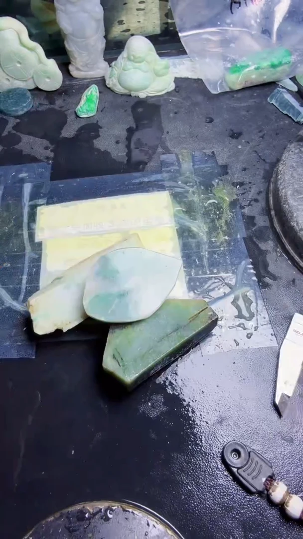 未镶嵌挂件翡翠天然翡翠115