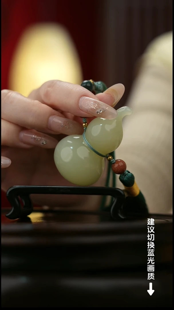 玉【手捻玉福禄】天然玉石