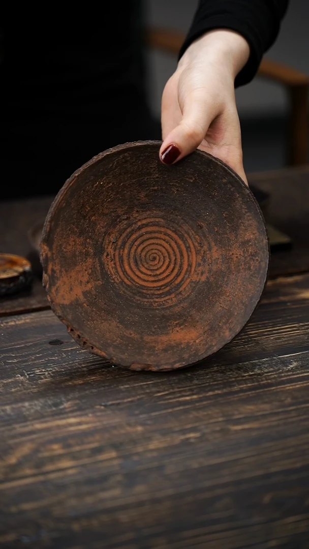 全手工制作  南蛮壶承16cm