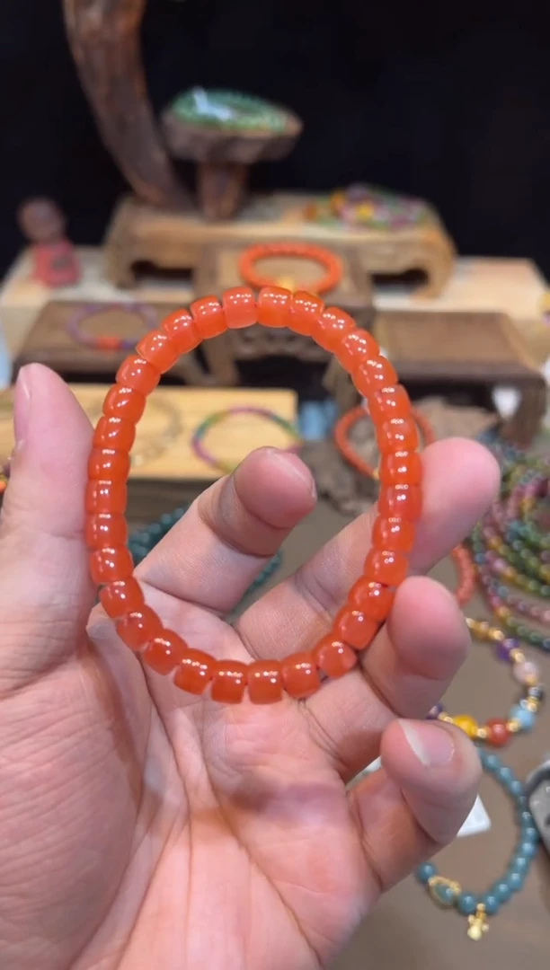 【闪购商品】南红玛瑙手链未镶嵌手饰@@0912