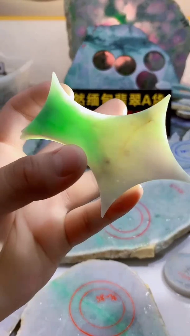 翡翠未镶嵌颈饰0林0翡翠珠宝537