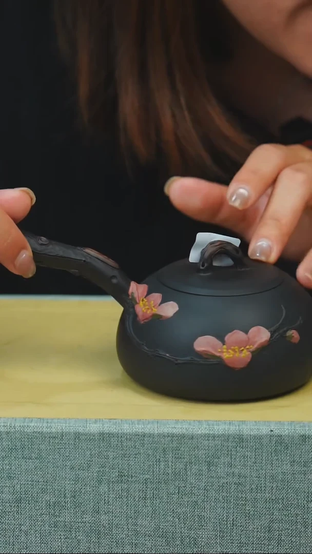 杯黄倩建水紫陶完品211