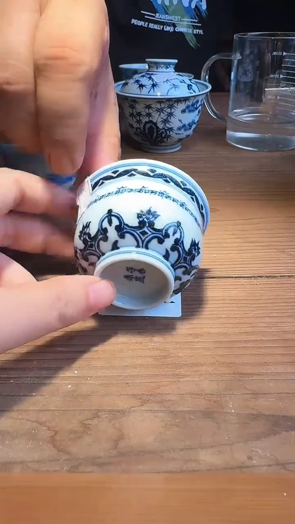 婺州窑龙窑烧制技艺全手工青花
