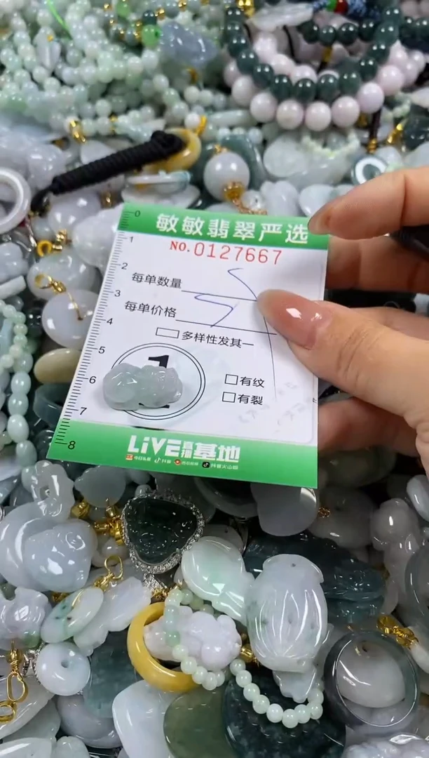 【闪购商品】翡翠颈饰未镶嵌闪购0127667