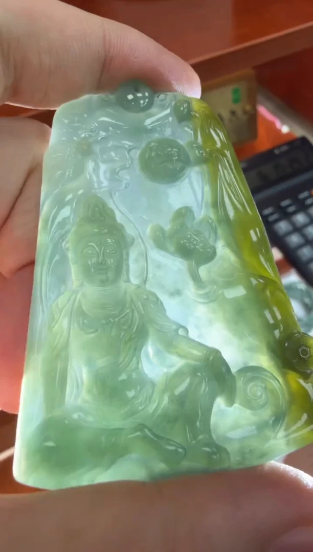 未镶嵌挂件翡翠A货翡翠多样性孤品