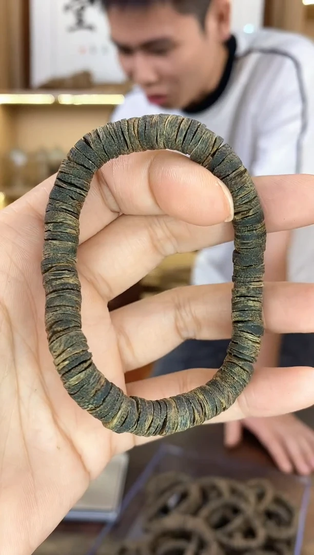 沉香手串15号沉水卡8mm9g片片珠多样性发一