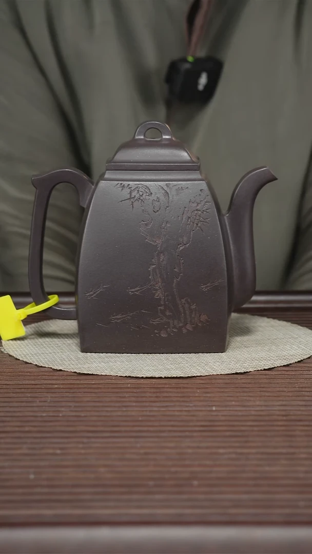 茶壶紫砂T360 440cc 天青 汉方