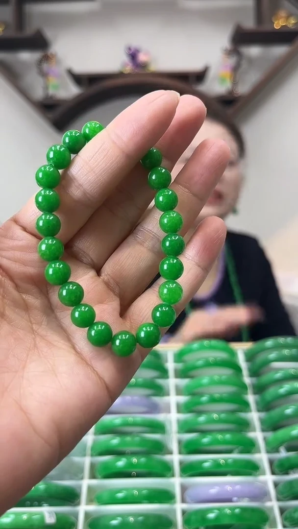 【闪购商品】翡翠手链未镶嵌闪1 手串