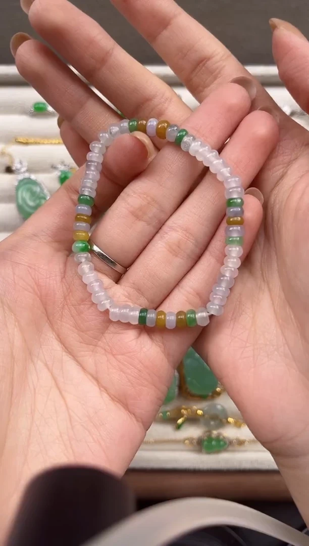 未镶嵌手串翡翠翠小二缅甸翡翠严选TXB