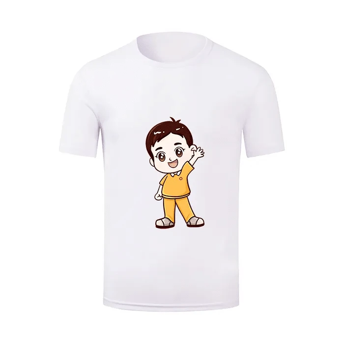 半袖圆领运动服情侣户外卡通刺绣扣篮虎短袖T恤短袖