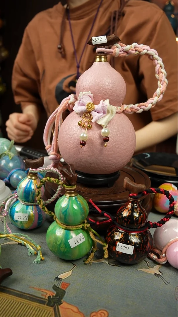 522号500ml左右非遗大漆酒葫芦