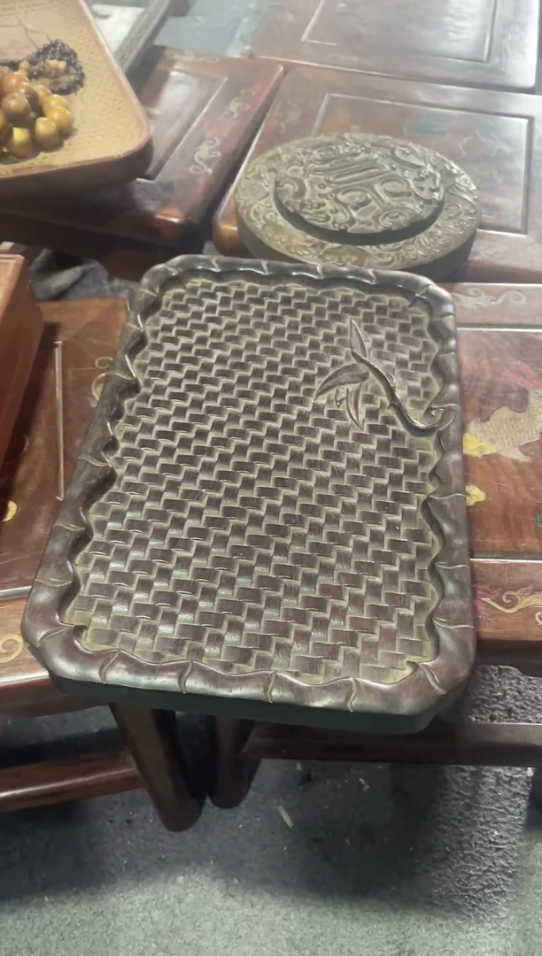 紫檀木类成套家具 玲珑收藏馆
