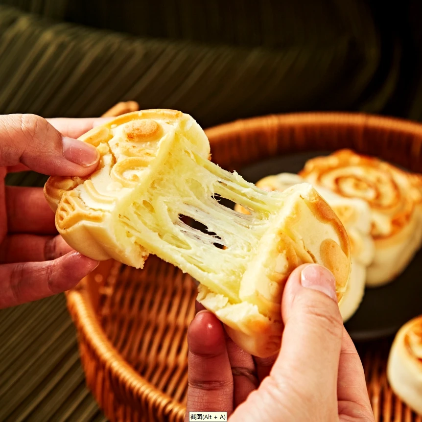 内蒙古特产风味芝士奶酪拉丝吉祥奶饼即食糕点休闲零食纯手工制作