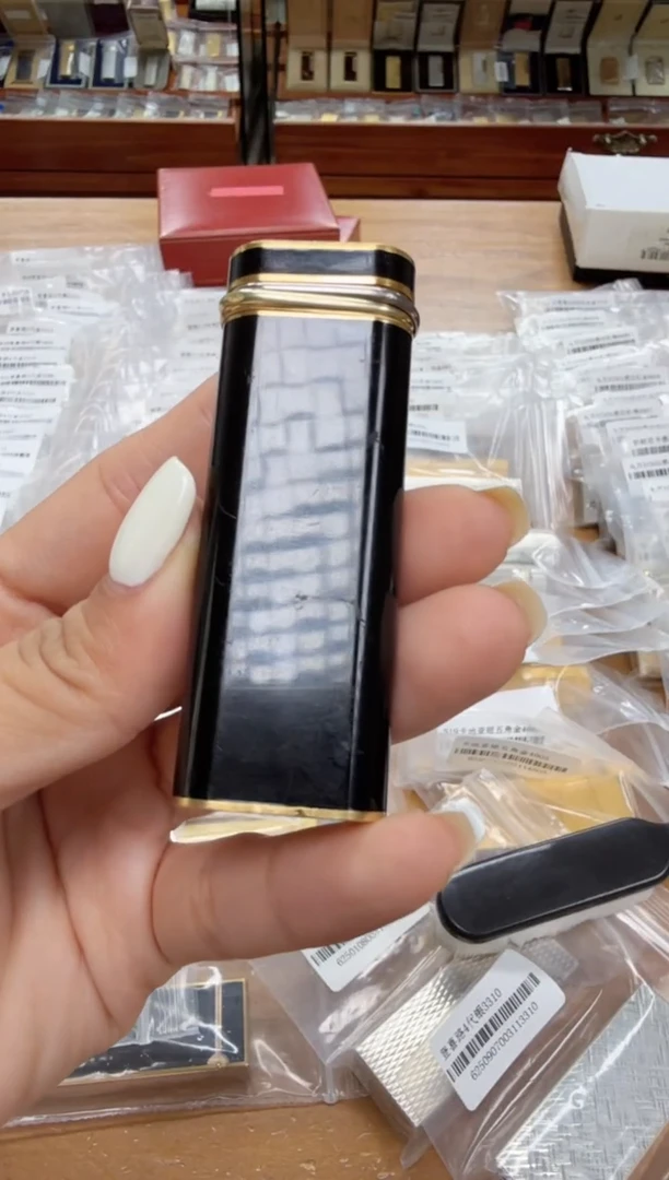 纯铜13 卡家黑漆金三色环