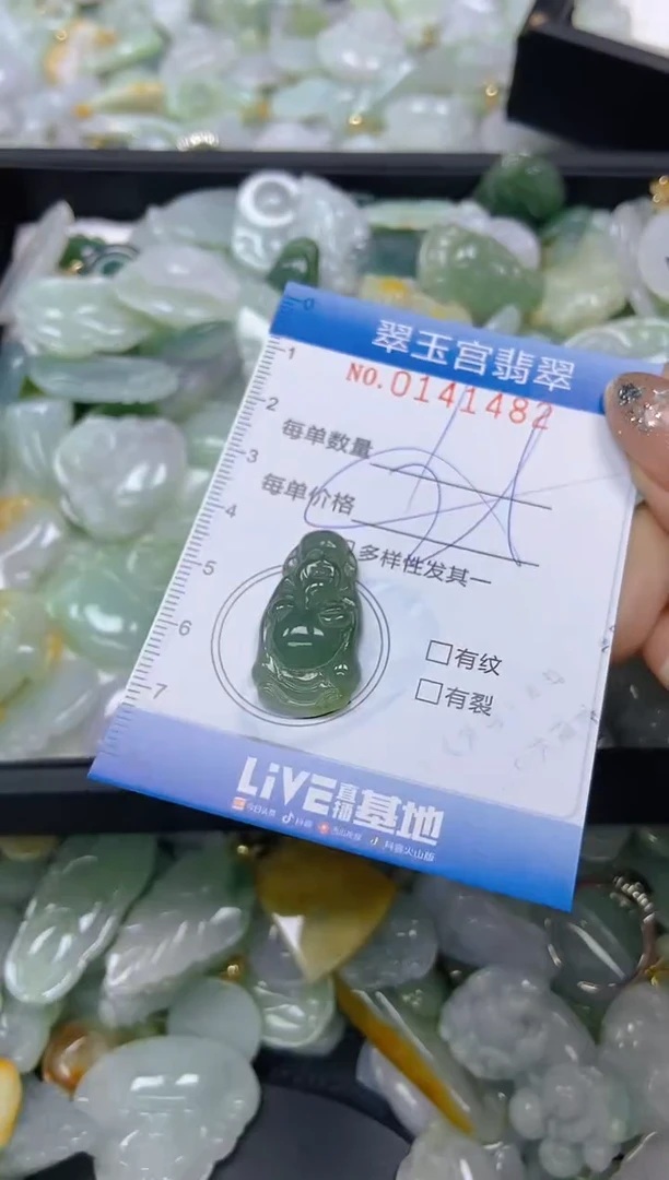 翡翠未镶嵌颈饰闪购0141482