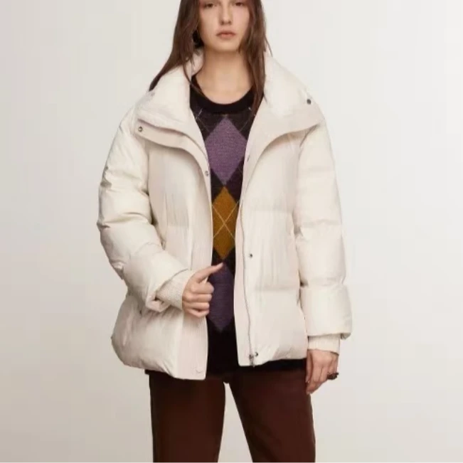 *25年冬季新款时尚百搭休闲白鸭绒羽绒服YRF001(Y330)