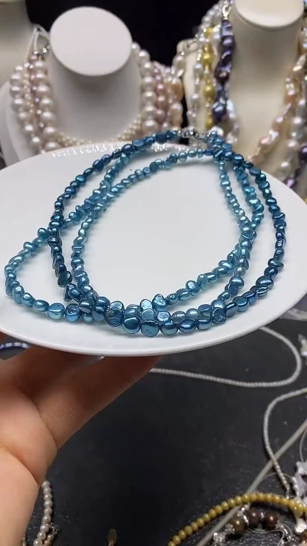 颈饰未镶嵌淡水珍珠多人