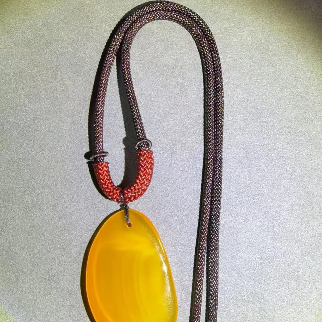 非金属珐琅吊坠 【小刘珠宝】 龙血石项链 珍藏款02