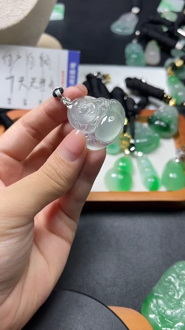 颈饰未镶嵌翡翠所见即所得 一图一物