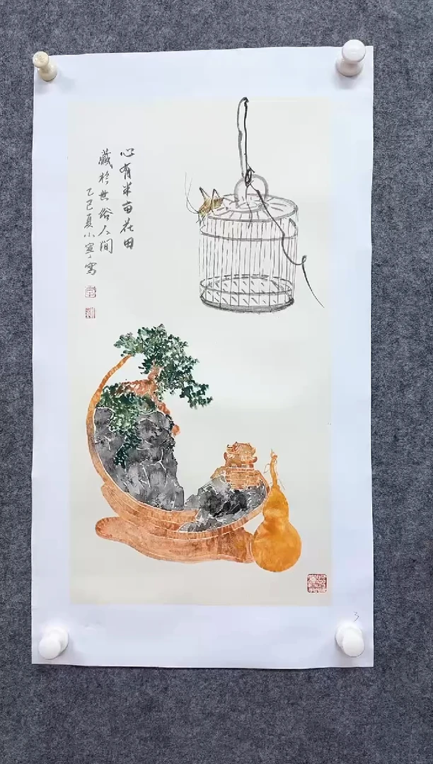 国画ST-李小宁老师绘画作品
