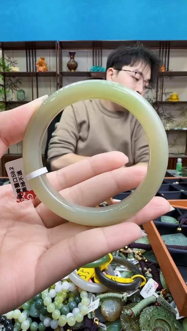 颈饰未镶嵌和田玉LS59.2