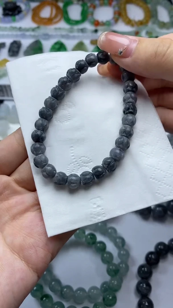 未镶嵌定制翡翠毛货定制不退不换