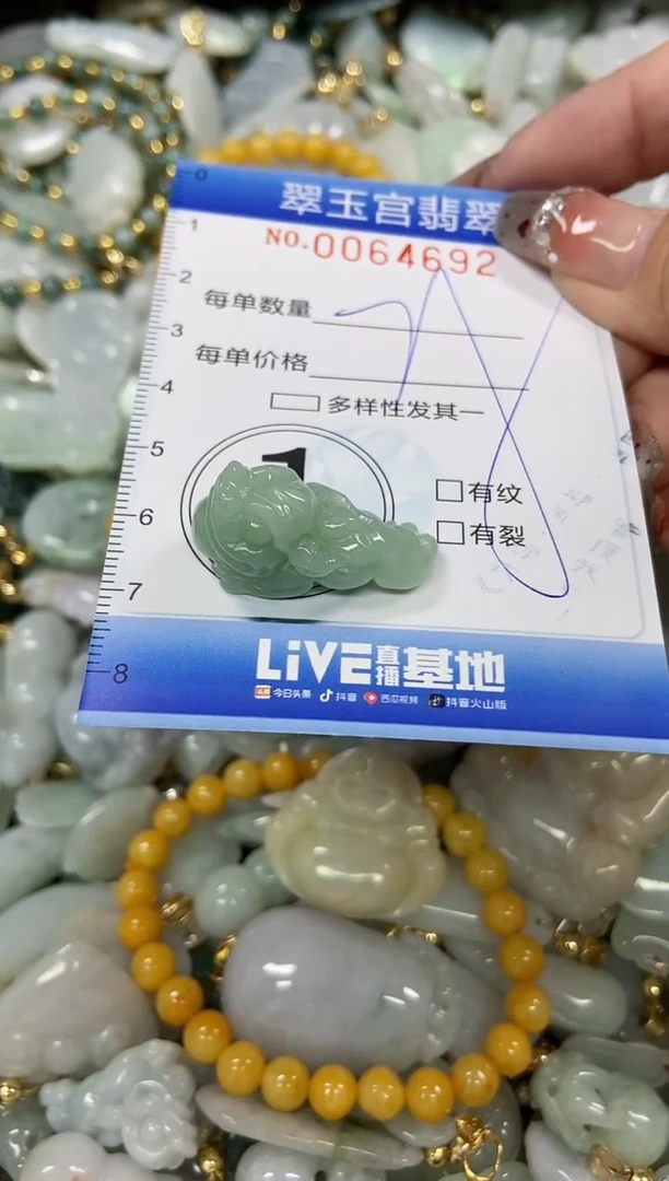 【闪购商品】翡翠颈饰未镶嵌闪购商品0064692