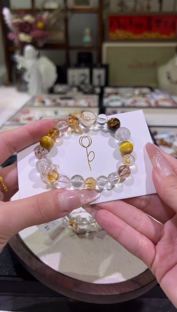 未镶嵌手链水晶天然水晶 多样性发一